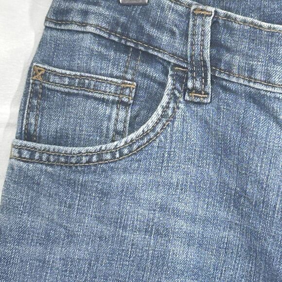 Wrangler Classic Bootcut Jeans Adjustable Waist Boys Size 14 Med Wash - Picture 5 of 16